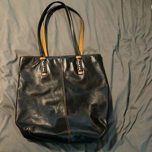 Vera Bradley Canyon Leather tote with adjustable straps